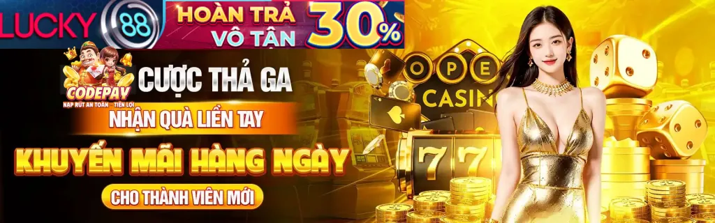 Trò chơi nổ hũ Onebet với jackpot lớn